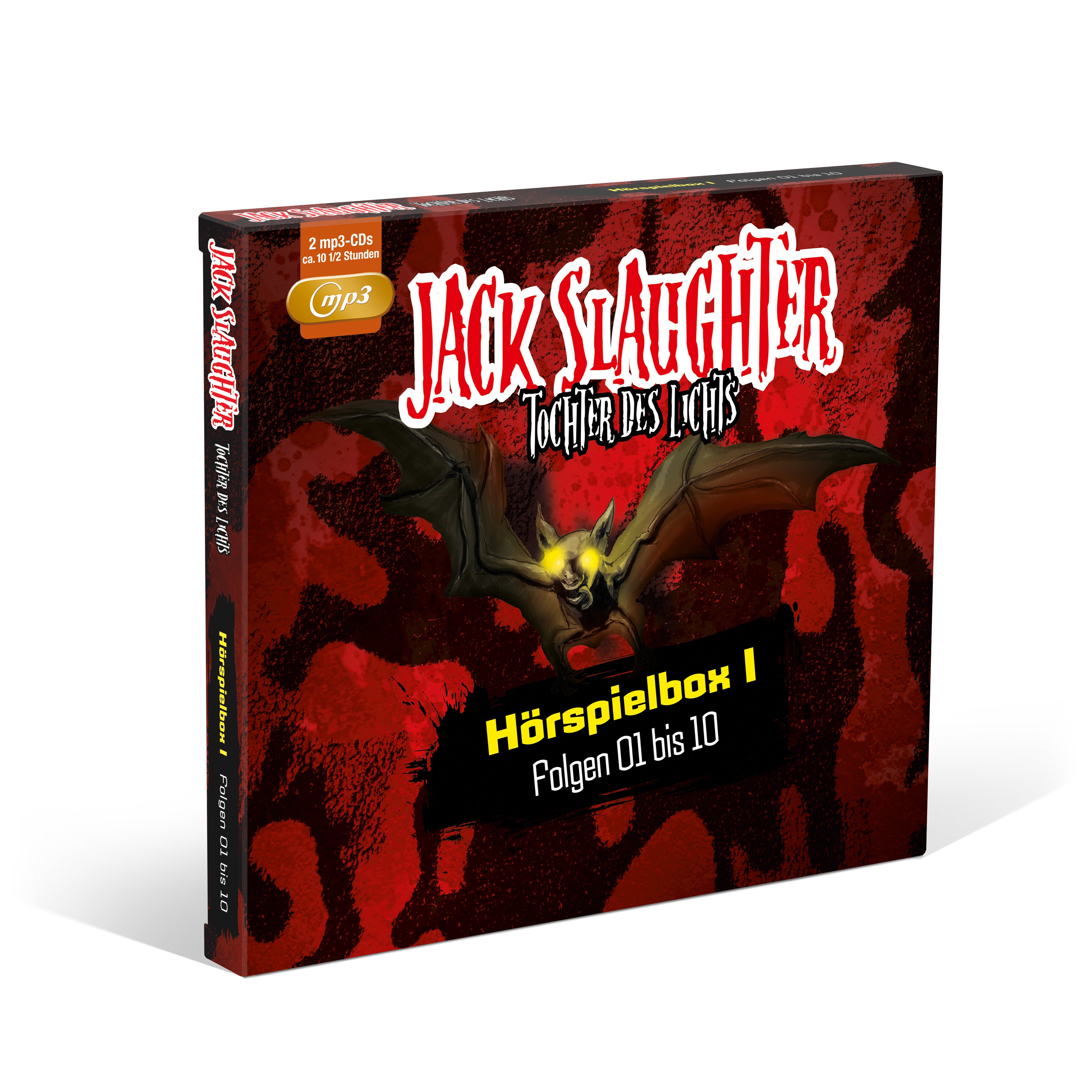 Jack Slaughter - Tochter des Lichts Hörspielbox 1 2mp3CDs 308478