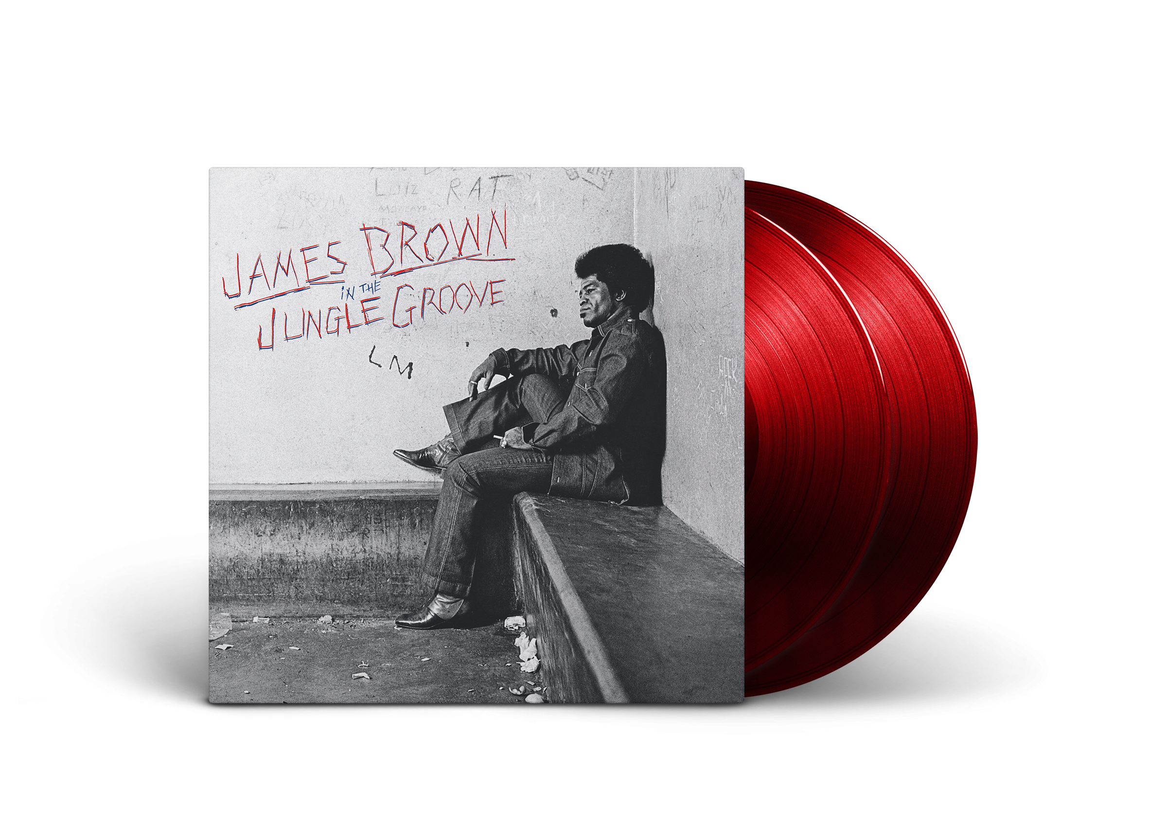 James Brown In The Jungle Groove 2LP Red Transparent 443107