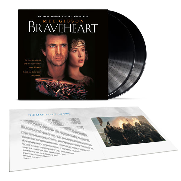 James Horner - Braveheart (30th Anniversary Edition) (2LP Black Vinyl)