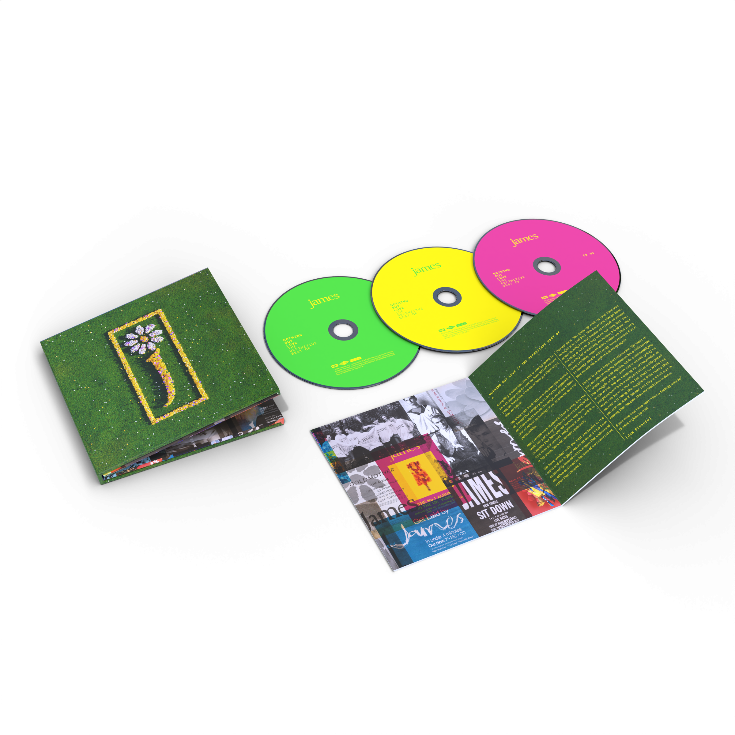 James Nothing But Love – The Definitive Best Of 3CD 423006