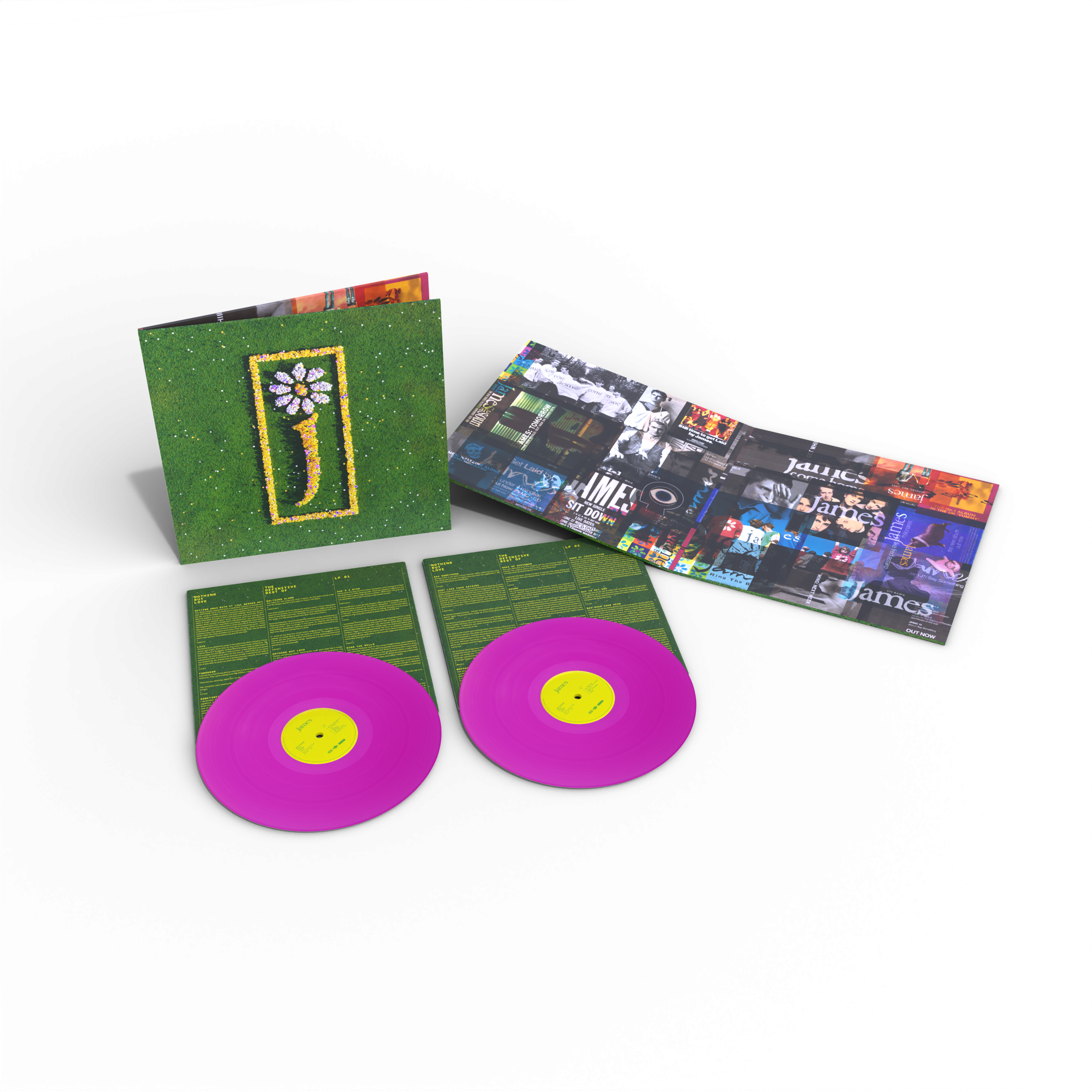 James Nothing But Love – The Definitive Best Of Coloured Double Vinyl 423008