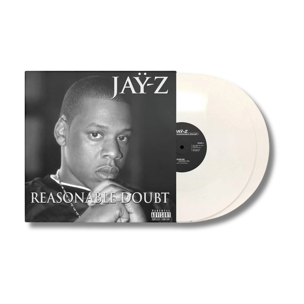 Jay-Z - Reasonable Doubt (White Vinyl 2LP - Alt. Artwork + Insert)