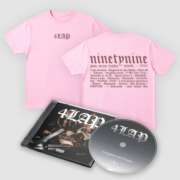 Jazeek - 4LAP (CD + Shirt Pink)