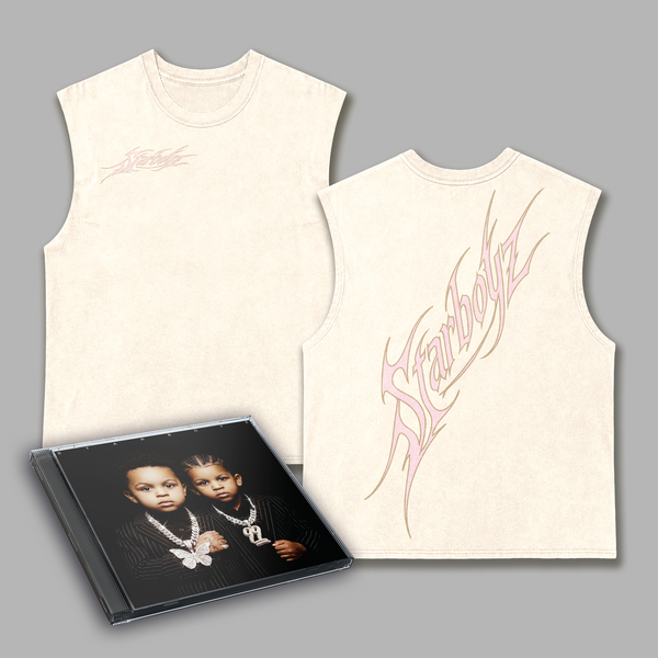 Jazeek, Luciano - Starboyz (STARBOYZ Sleeveless Shirt Bundle White)
