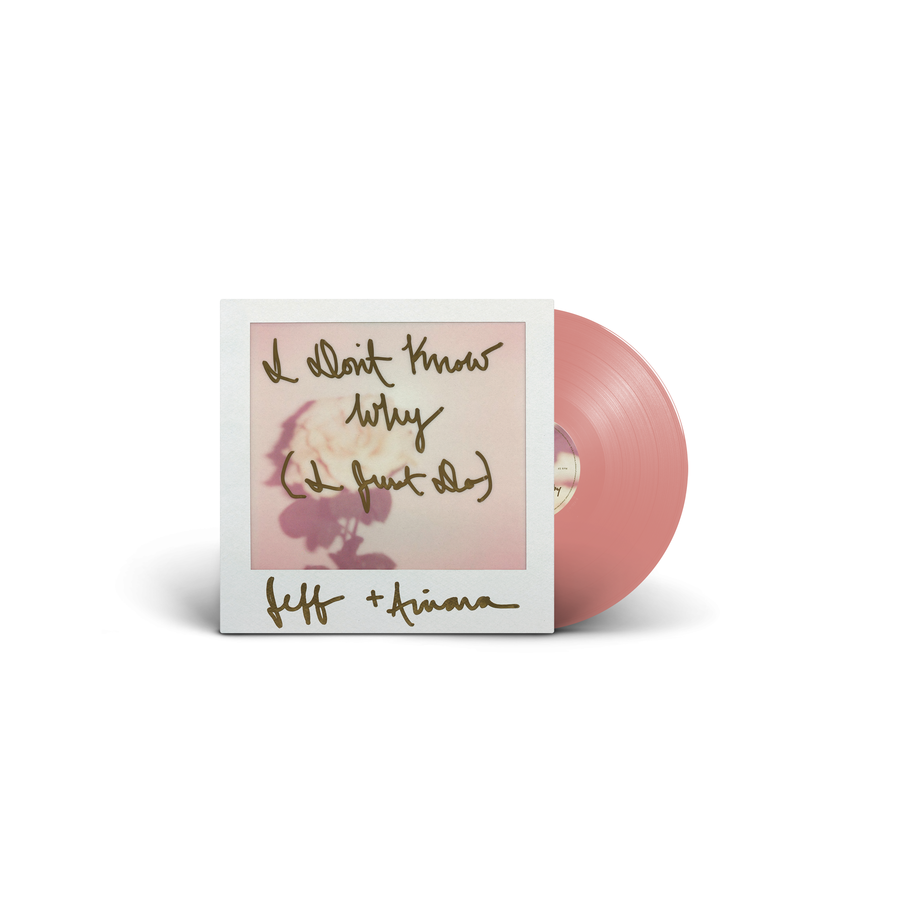 Jeff Goldblum & The Mildred Snitzer Orchestra & Ariana Grande I Don't Know Why (I Just Do) Pink 7" Vinyl 430888