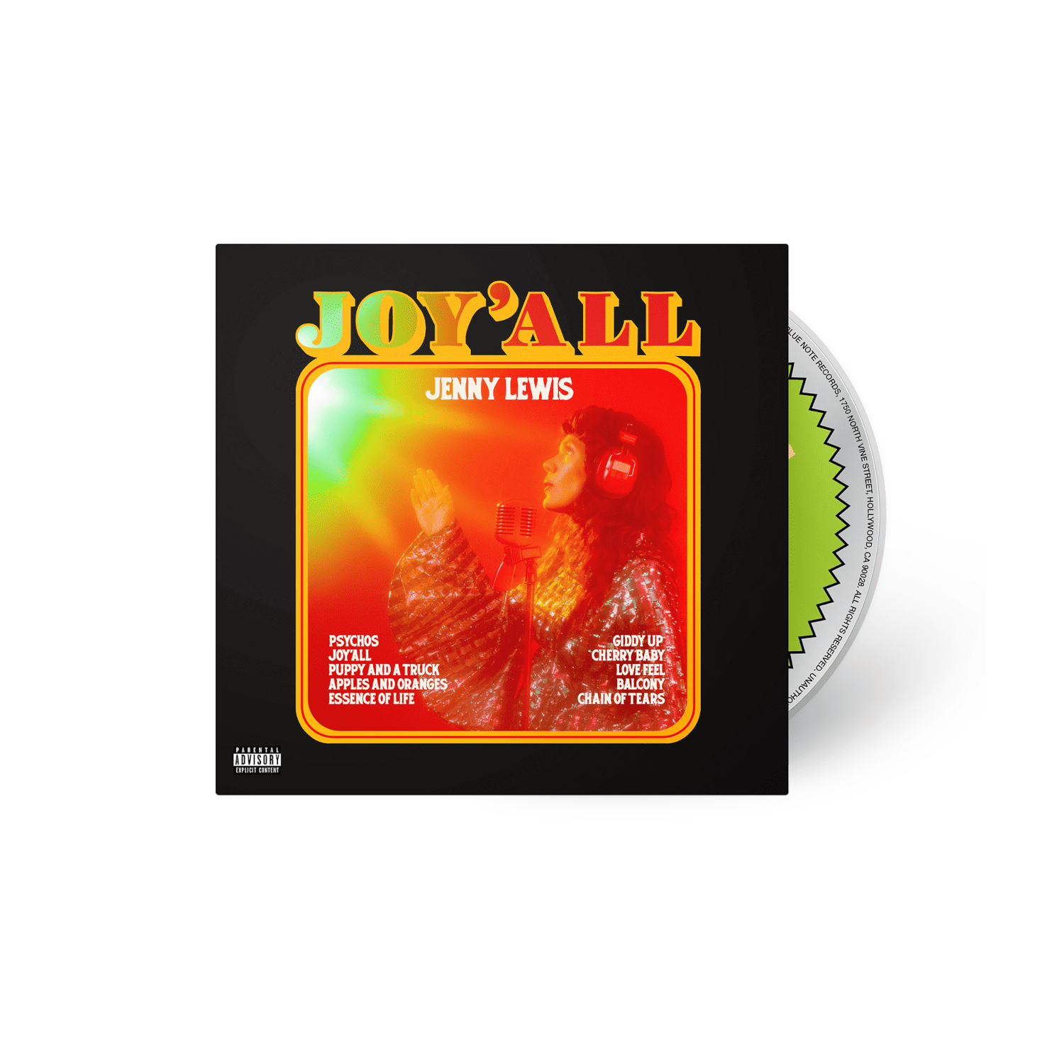 Jenny Lewis Joy'All CD 285903