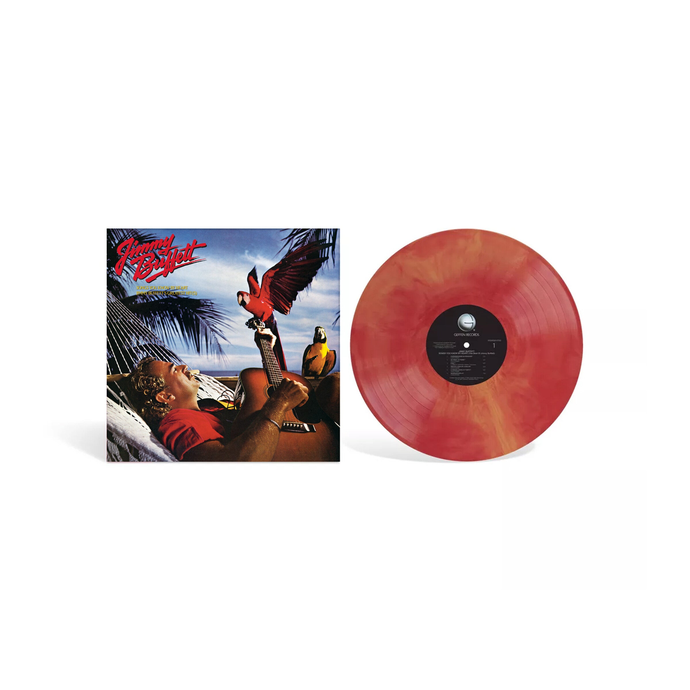 Jimmy Buffet Songs You Know By Heart Red Marble Vinyl 387136