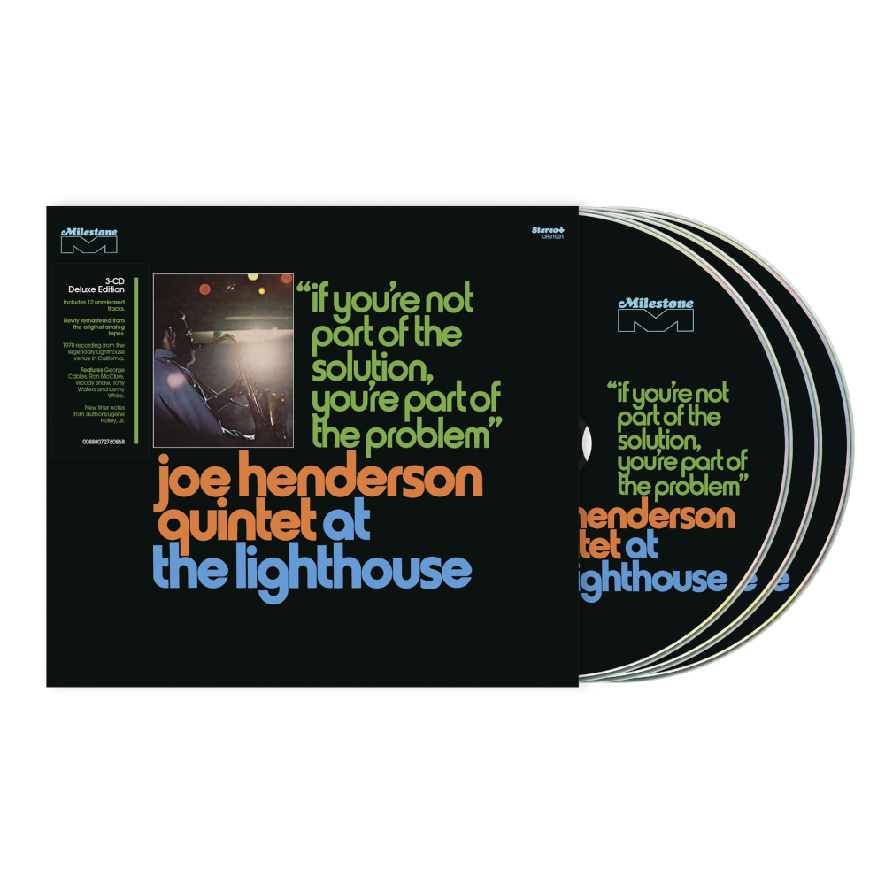 Joe Henderson Quintet At The Lighthouse: If You're Not Part Of The Solution, You're Part Of The Problem Deluxe Edition 3CD 458705