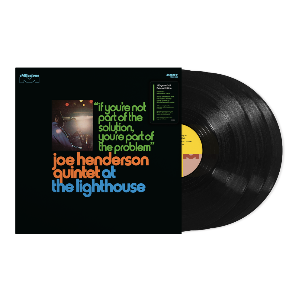 Joe Henderson Quintet At The Lighthouse: If You're Not Part Of The Solution, You're Part Of The Problem Deluxe Edition 3LP 458697