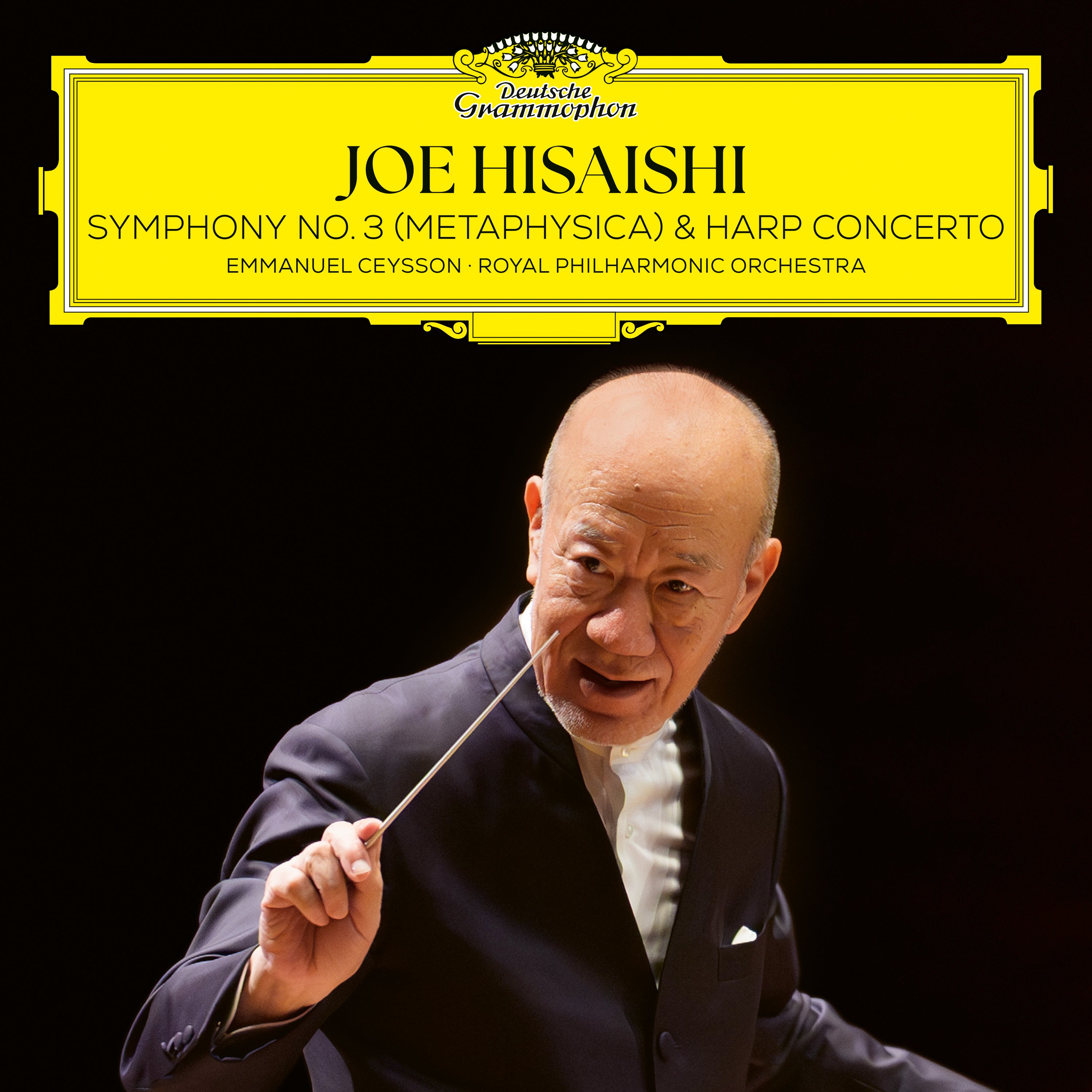 Joe Hisaishi Symphony No. 3 (Metaphysica) & Harp Concerto 2LP Black Vinyl 451334