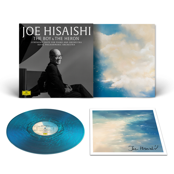 Joe Hisaishi, Royal Philharmonic Orchestra - The Boy And The Heron – Symphonic Suite For Piano And Orchestra (Pearl Mystic Blue Vinyl  + Signed Artcard)