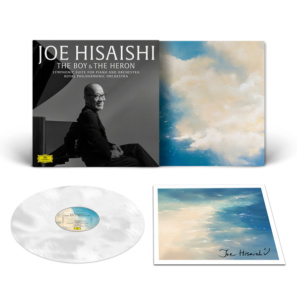 Joe Hisaishi, Royal Philharmonic Orchestra - The Boy And The Heron – Symphonic Suite For Piano And Orchestra (Marbled Vinyl + signierte Artcard)