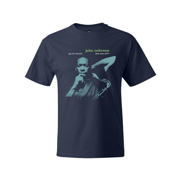 John Coltrane - Blue Train (Navy T-Shirt)