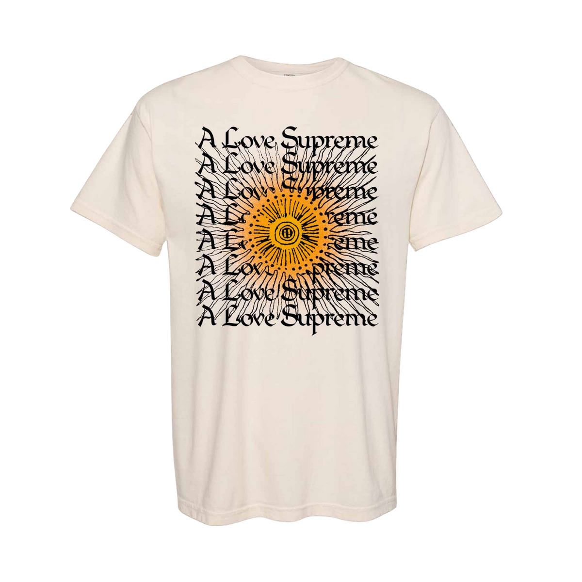 John Coltrane Love Supreme Vintage White T-Shirt 459377