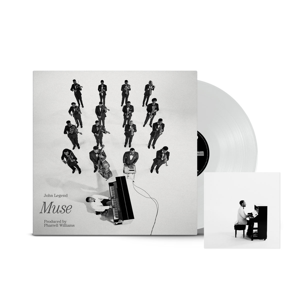 John Legend Muse Alt Color Vinyl + Signed Art Card 460521