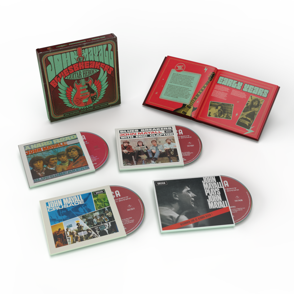 John Mayall & The Bluesbreakers Guitar Heroes: The Decca Years 1965–1967 4SACD Box 454295