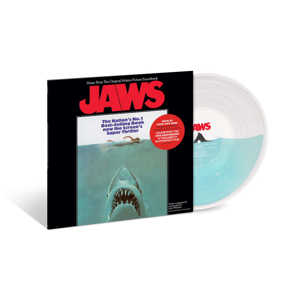John Williams & Original Soundtrack Jaws (50th Anniversary) Shark-Infested Water-Filled LP 417886