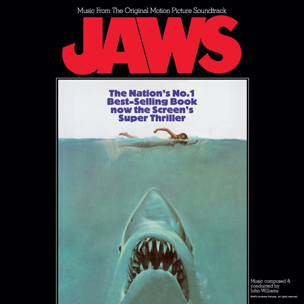 John Williams & Original Soundtrack Jaws (50th Anniversary) Shark-Infested Water-Filled LP 417884