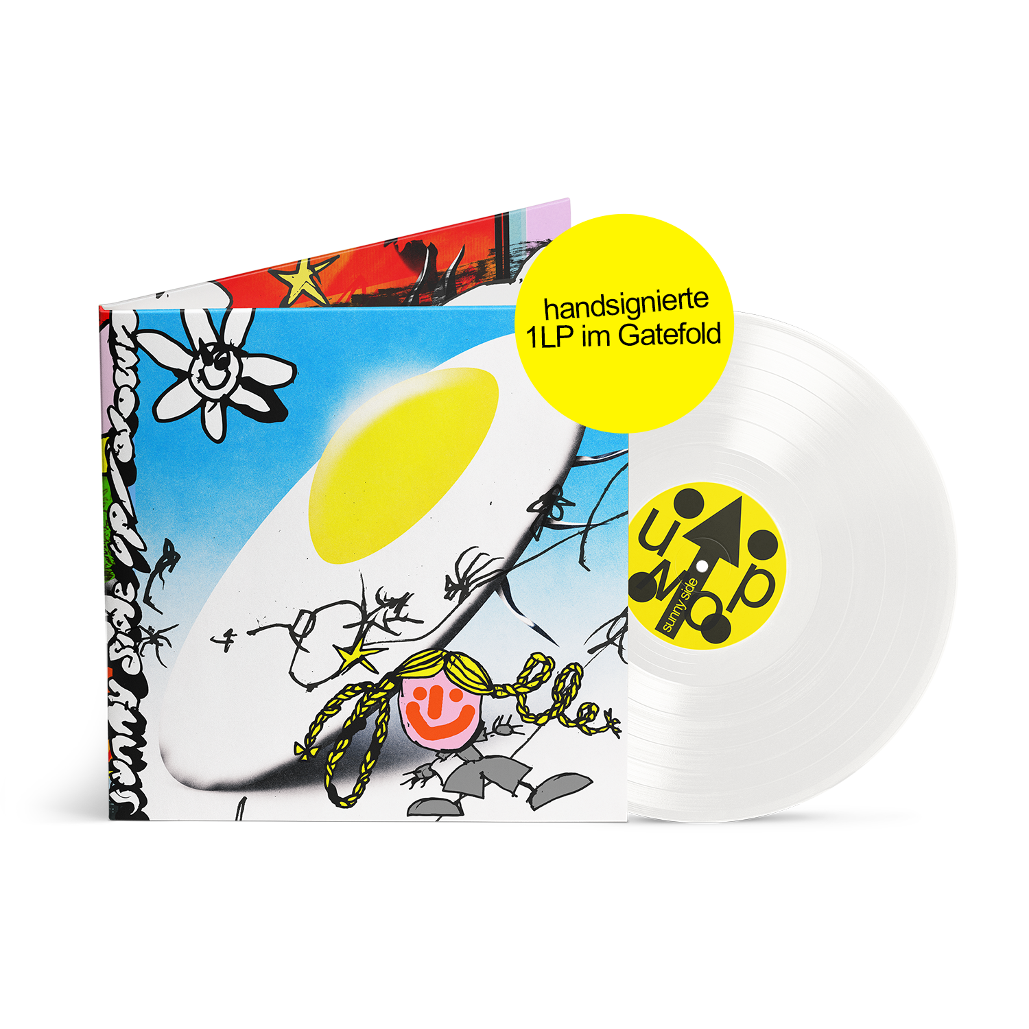 Jolle sunny side up/:down Vinyl + Stickerbogen 451726