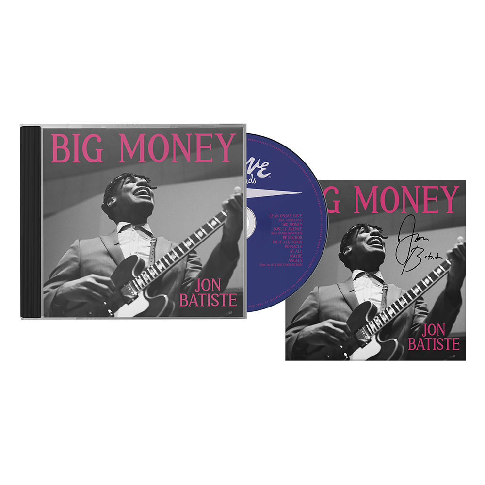 Jon Batiste BIG MONEY CD + Signed Art Card 415276