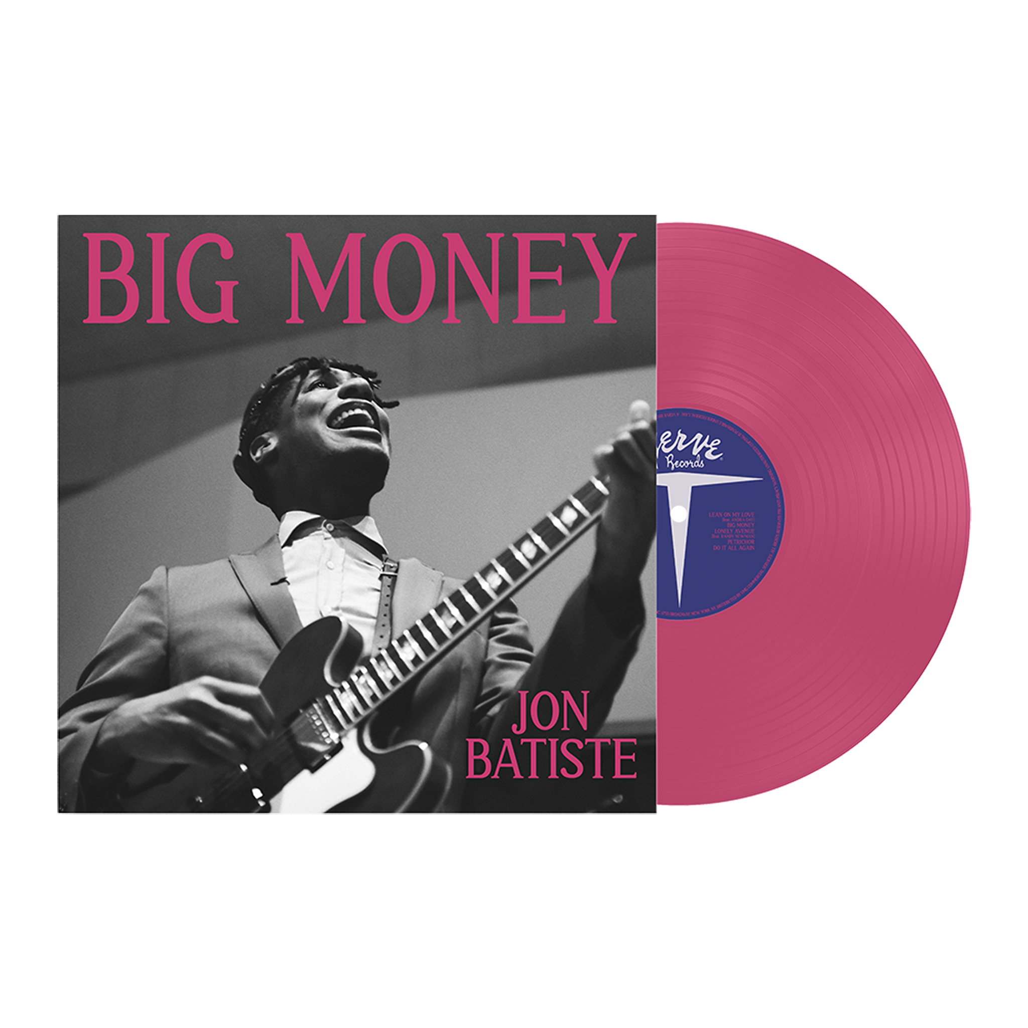Jon Batiste BIG MONEY  Hot Pink LP 415150