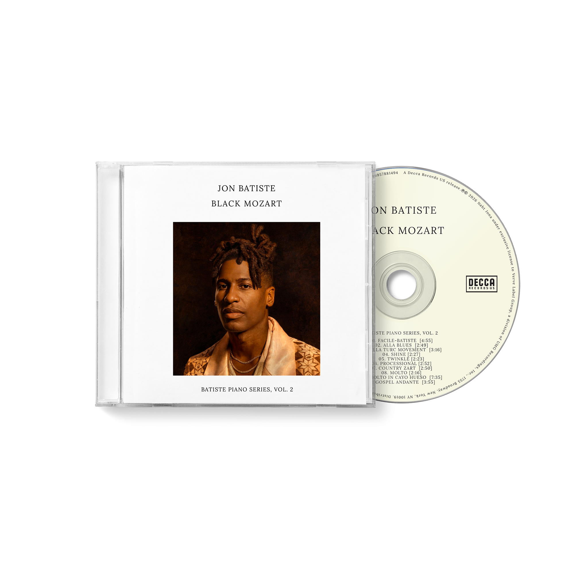 Jon Batiste Beethoven Blues (Batiste Piano Series, Vol. 2) CD 445149
