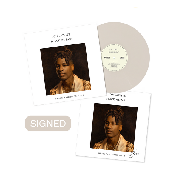 Jon Batiste - Black Mozart (Cream White  Vinyl  + signed art card)