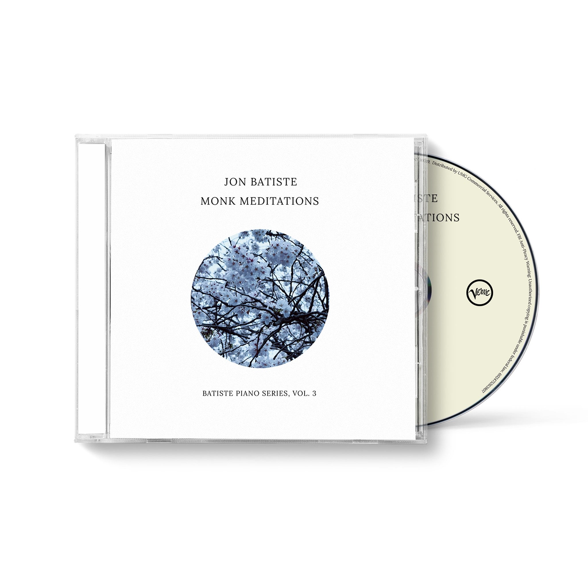 Jon Batiste Monk Meditations (Batiste Piano Series, Vol. 3) CD 445255