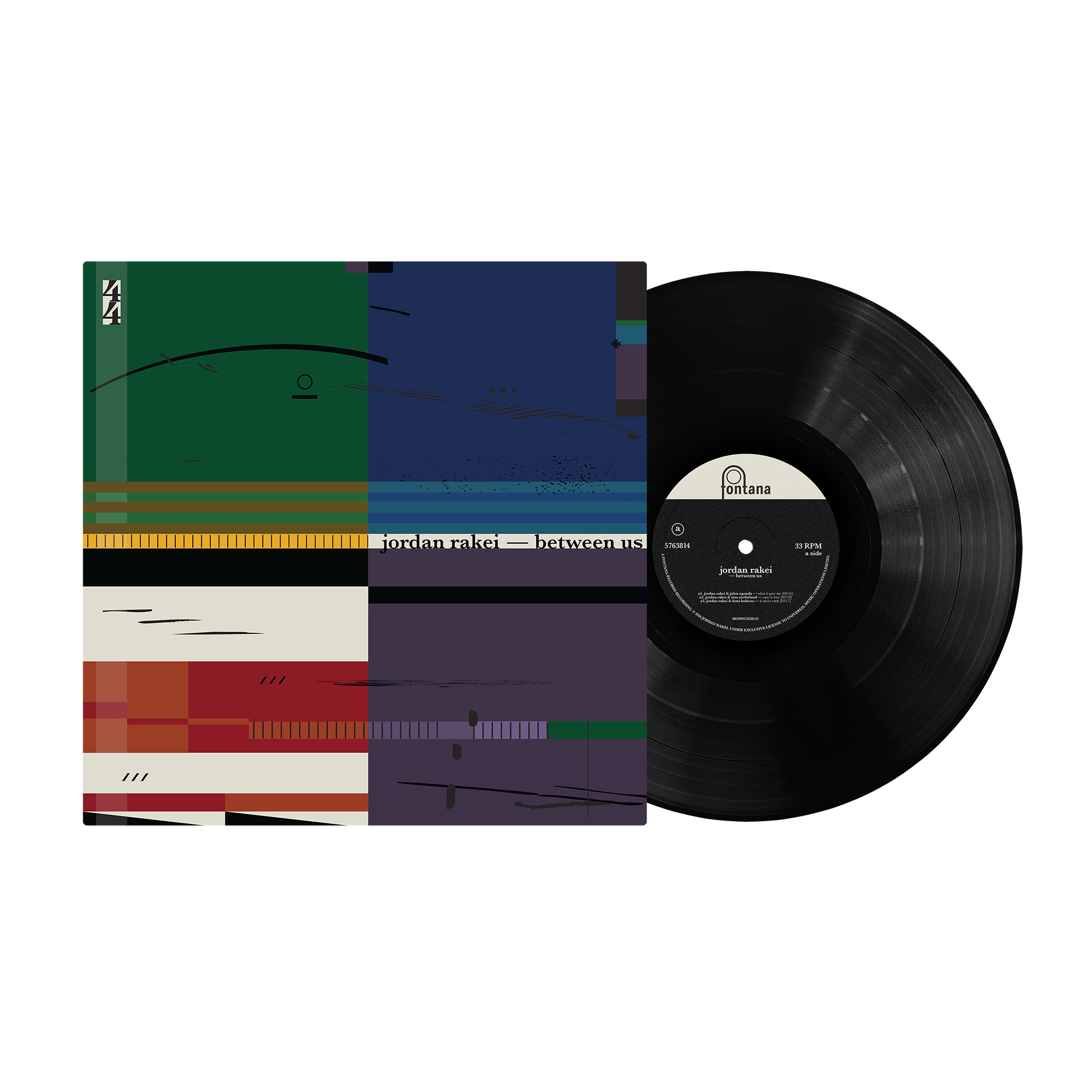 Jordan Rakei Between Us Vinyl EP 443369