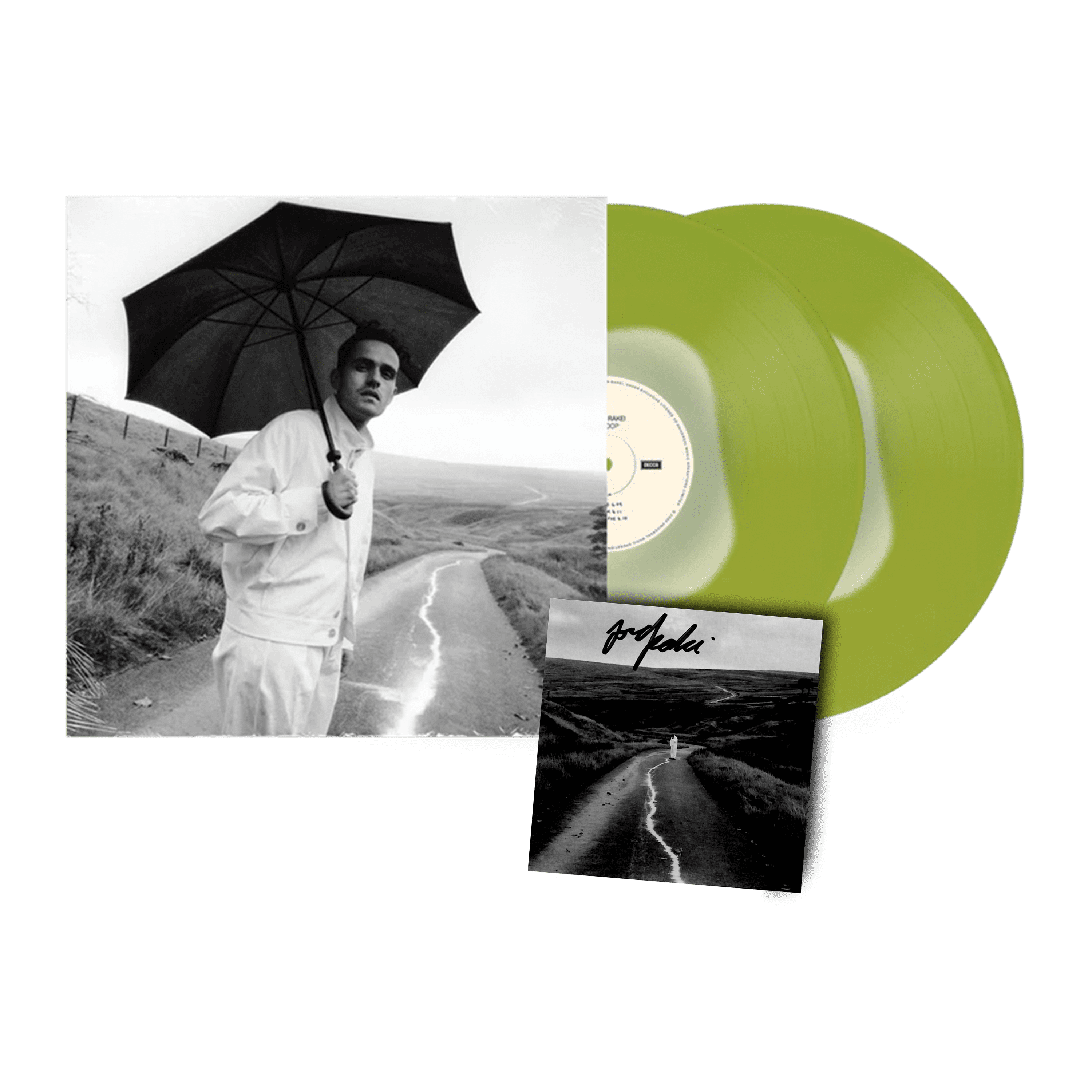 Jordan Rakei The Loop Exclusive Green Splatter 2LP + Signed Artcard 345336