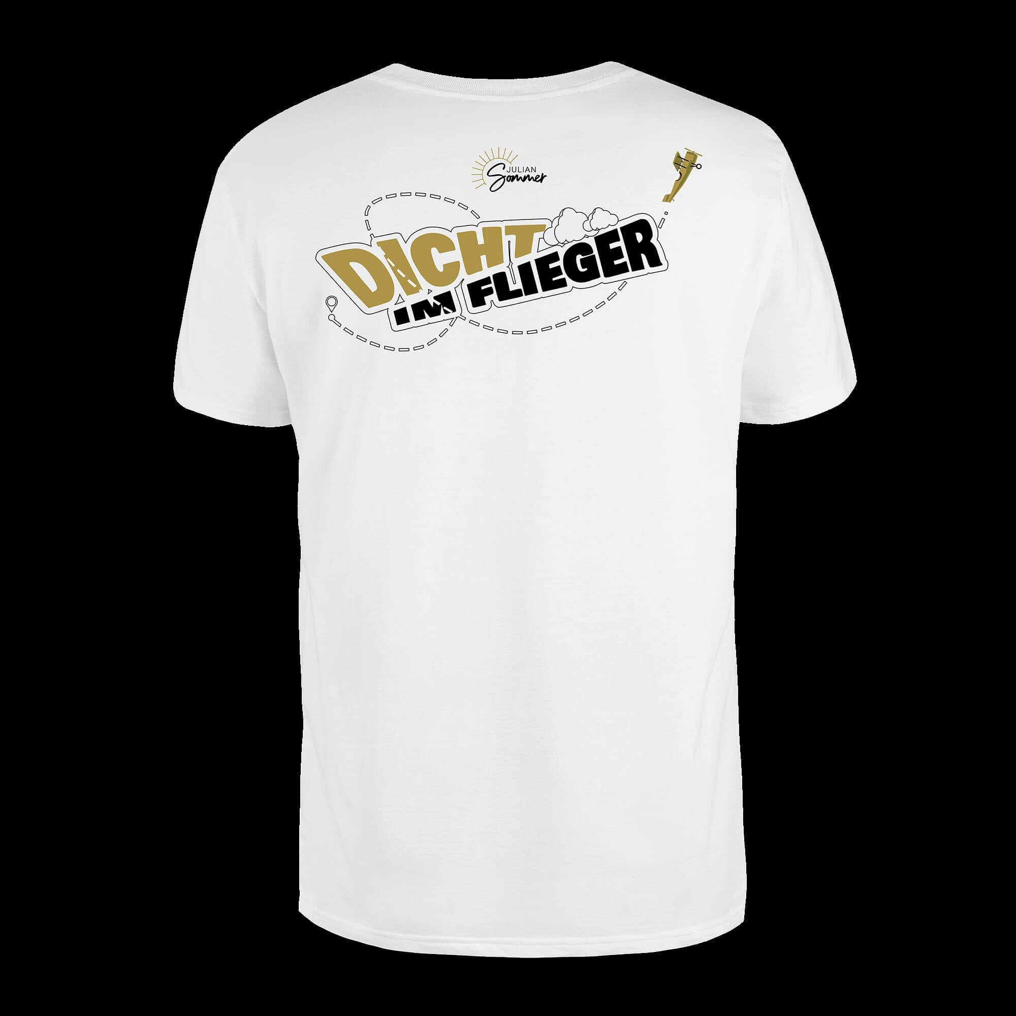 Julian Sommer Dicht im Flieger CD + Shirt + Sticker + Autogrammkarte 124063