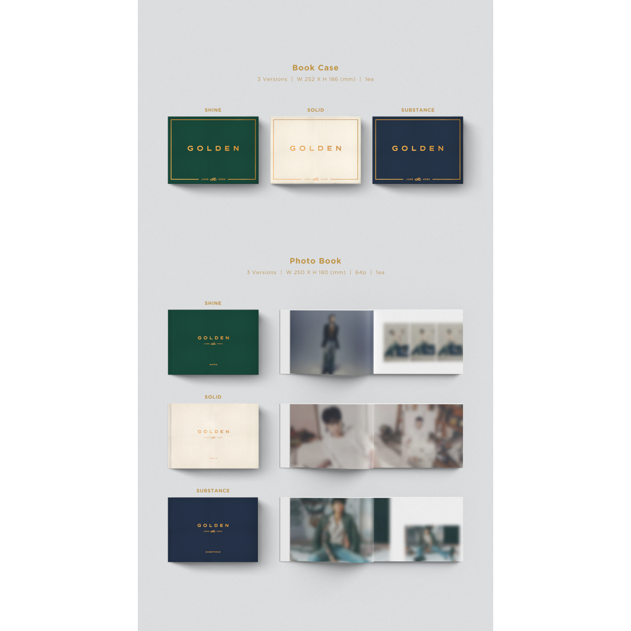 Jung Kook Golden (Shine Version) CD 329289