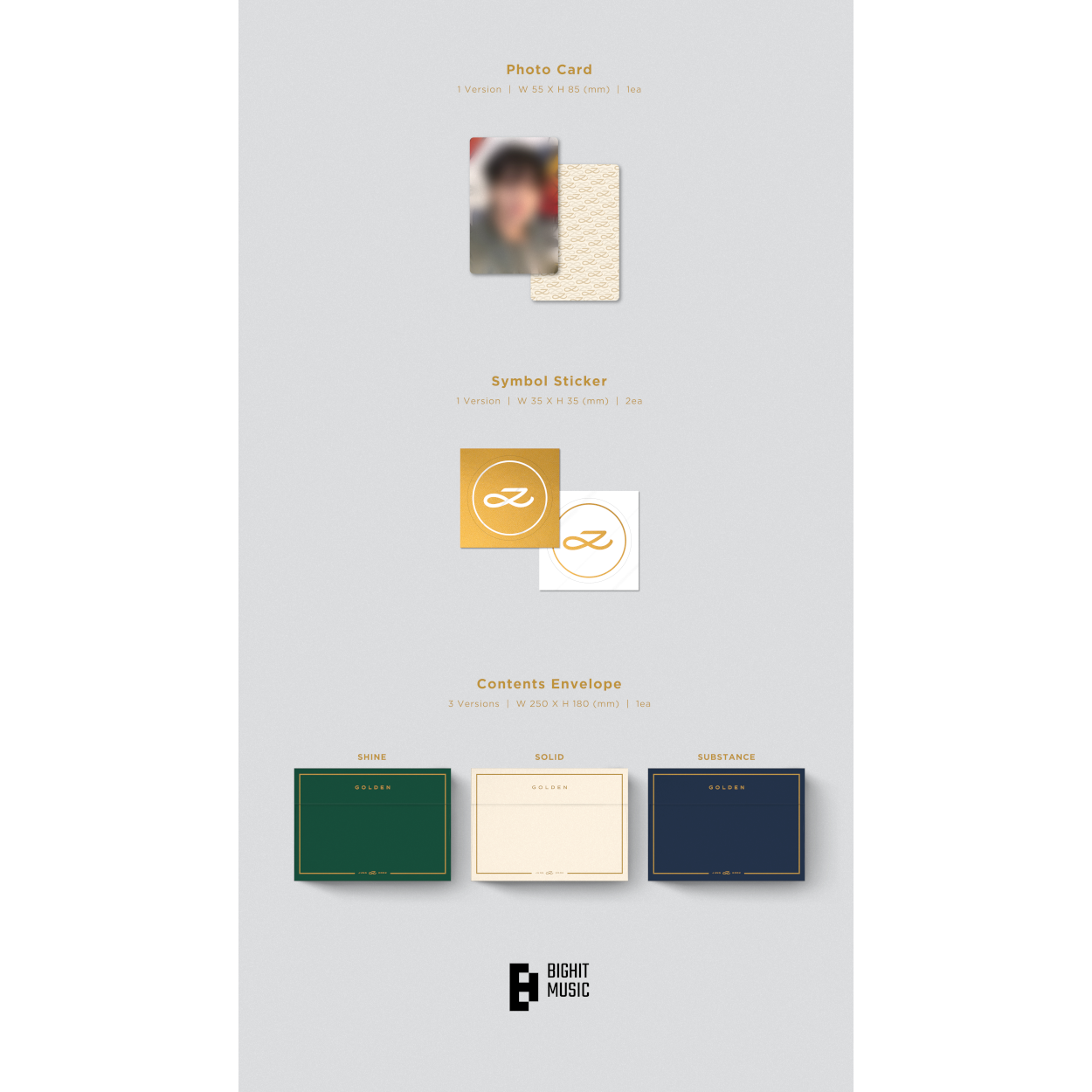 Jung Kook Golden (Shine Version) CD 329331