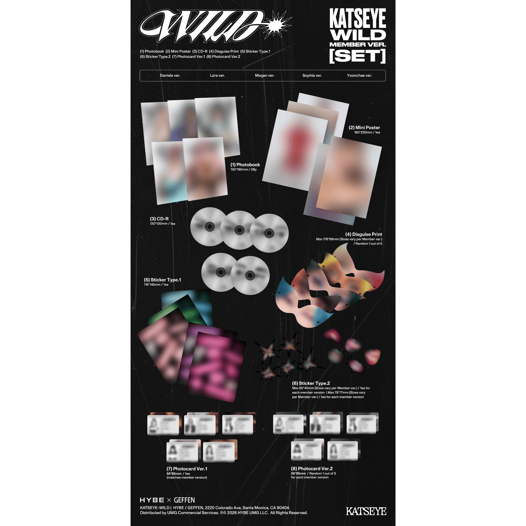 KATSEYE WILD (Daniela ver.) (Daniela ver.) 450868