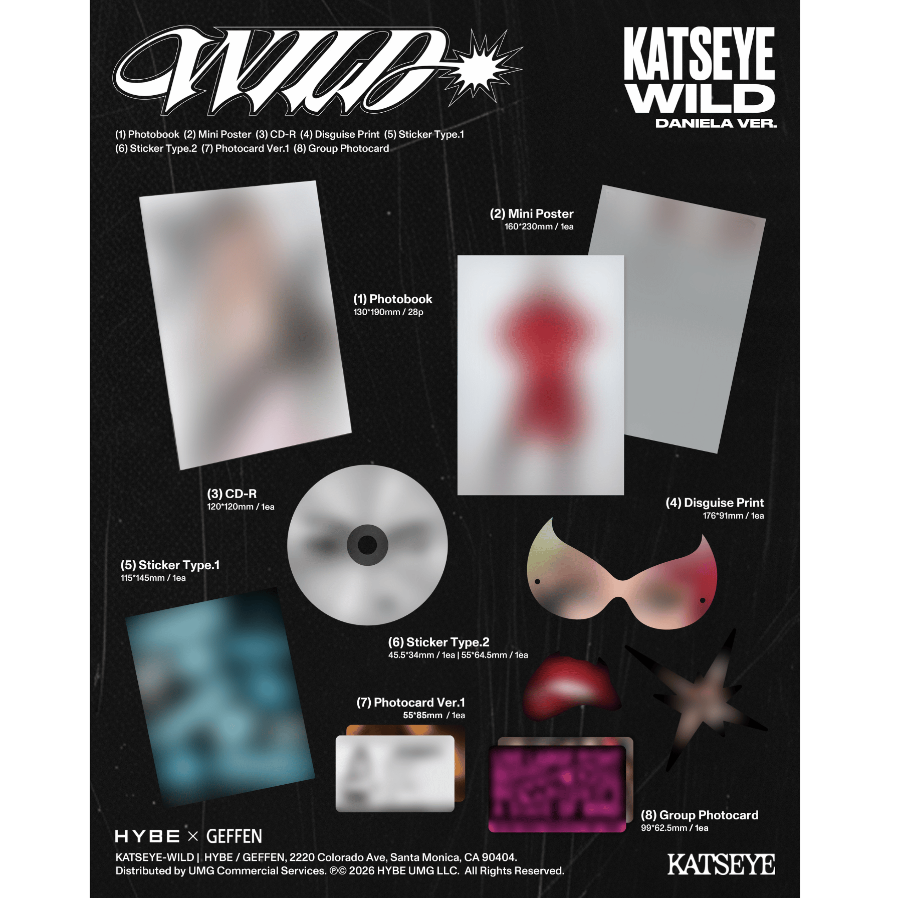 KATSEYE WILD (Daniela ver.) (Daniela ver.) 451006