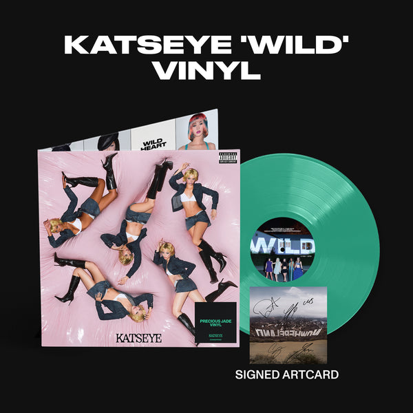 KATSEYE - WILD Vinyl - Standard Edition + Signed Artcard (Standard Edition + Signed Artcard)