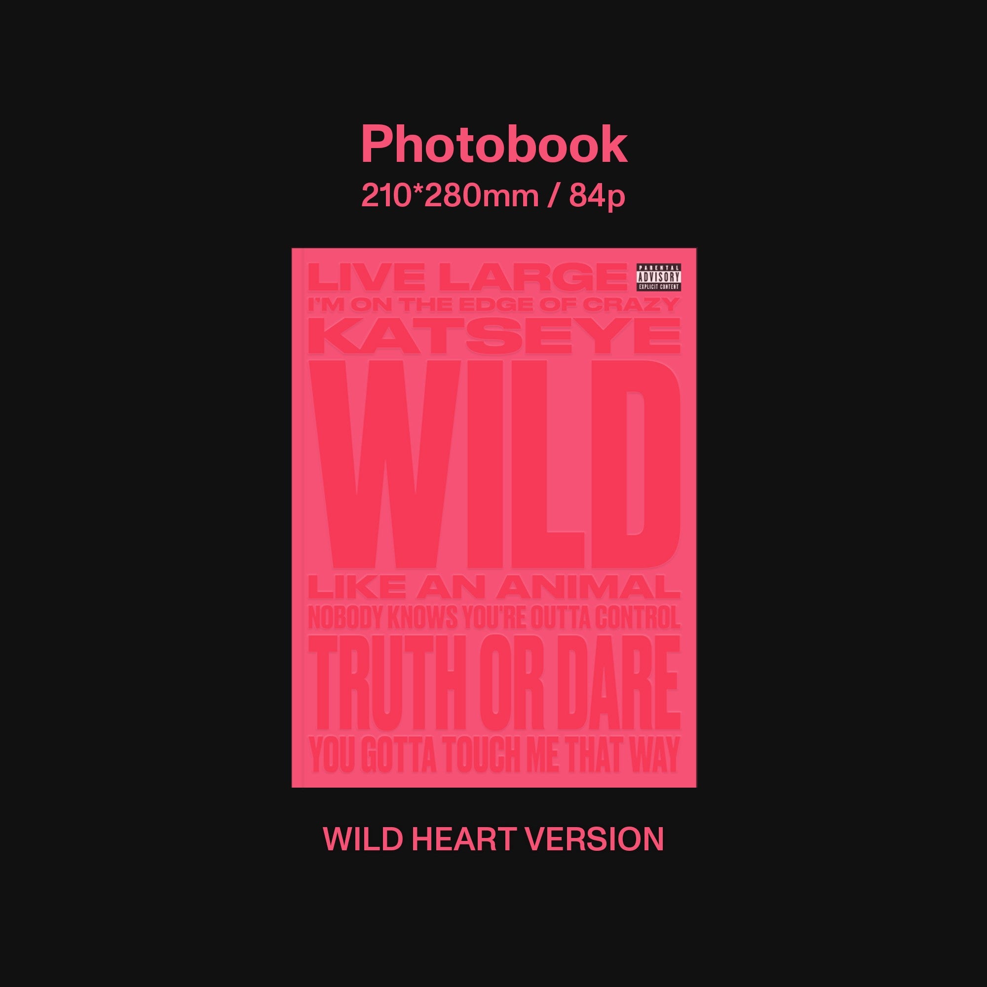 KATSEYE WILD (Wild Heart ver.) - Official Store Exclusive CD + Signed Artcard Official Store Exclusive CD + Signed Artcard 450792