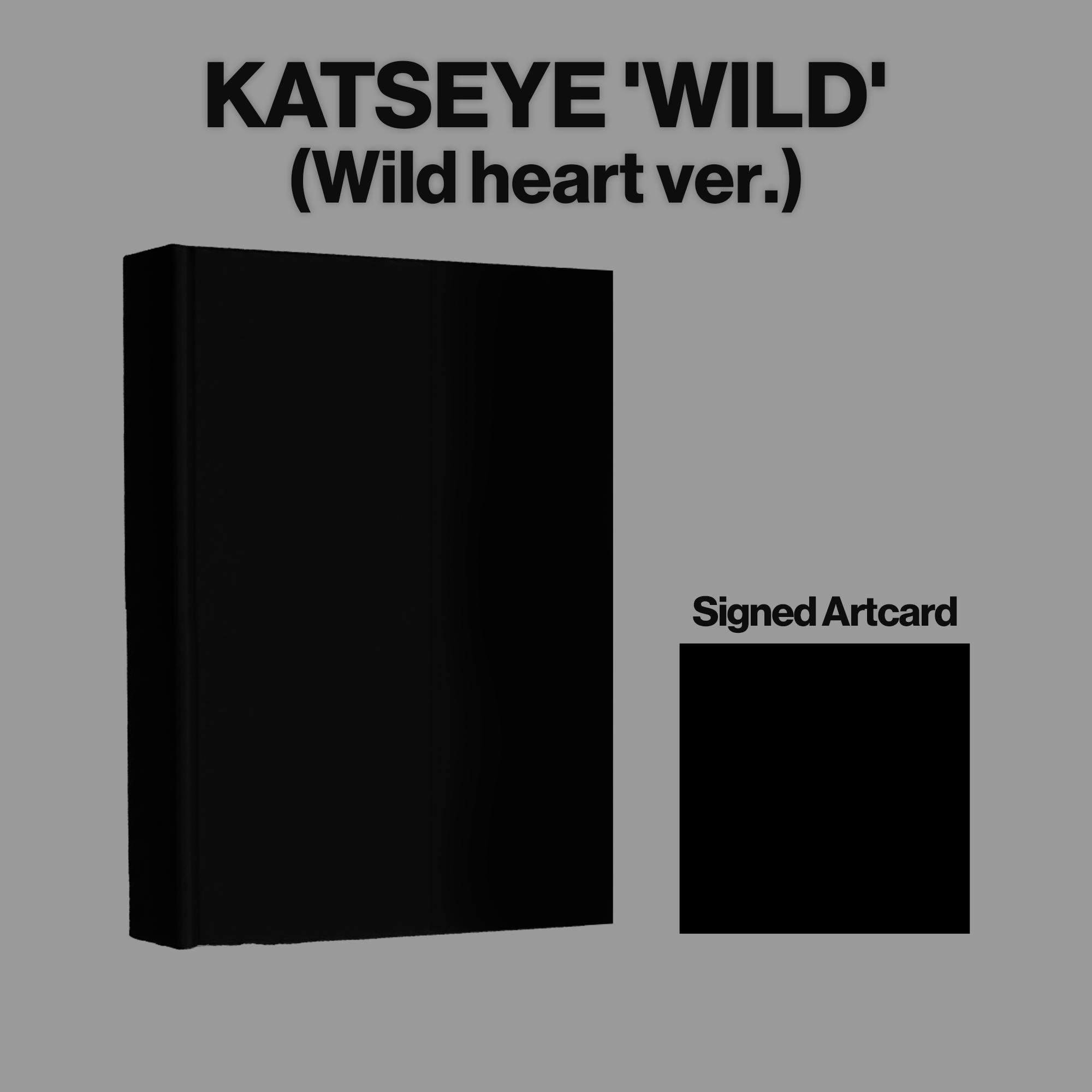 KATSEYE WILD (Wild Heart ver.) - Standard Edition + Signed Artcard Standard Edition + Signed Artcard 441821