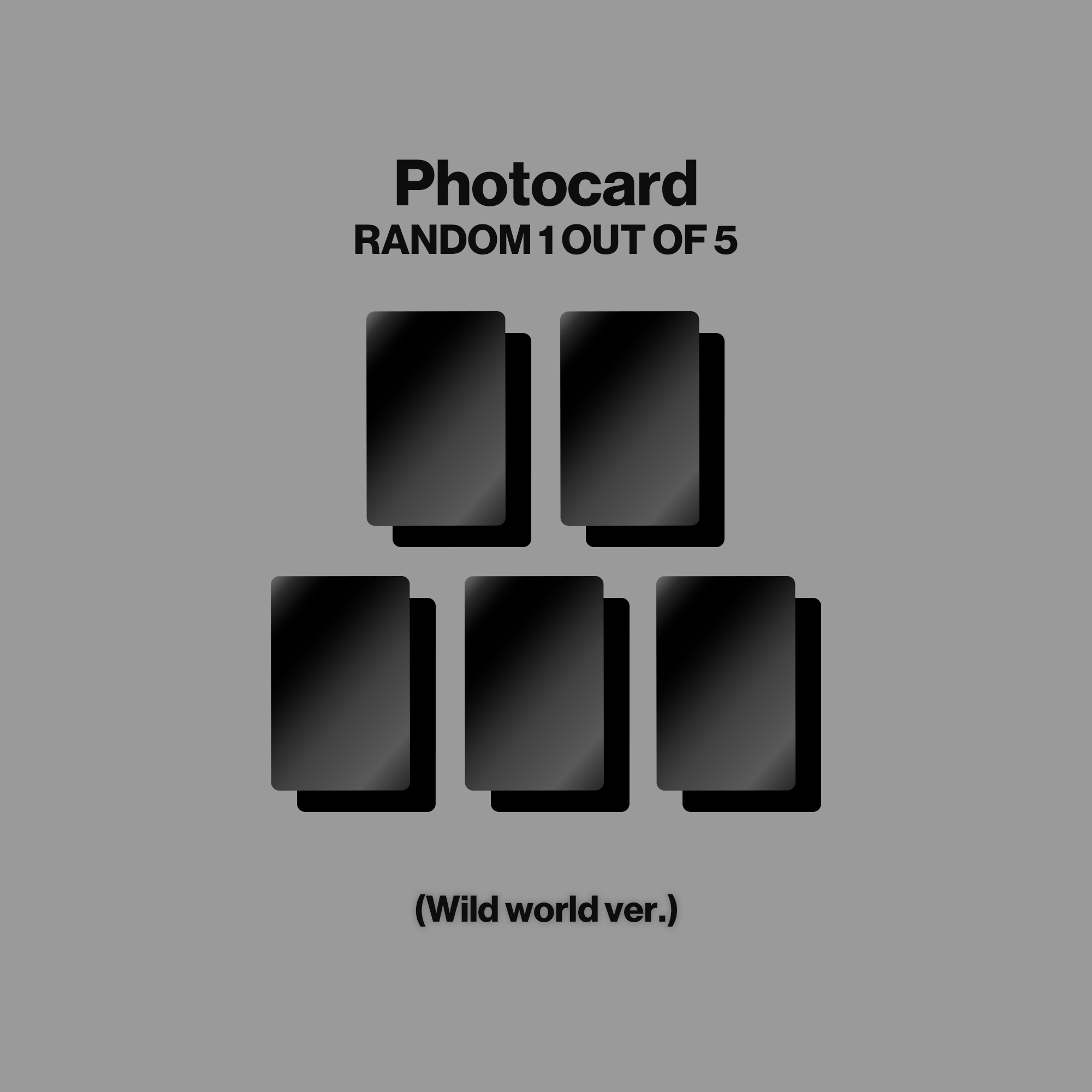 KATSEYE WILD (Wild World ver.) - Official Store Exclusive CD + Signed Artcard Official Store Exclusive CD + Signed Artcard 442141