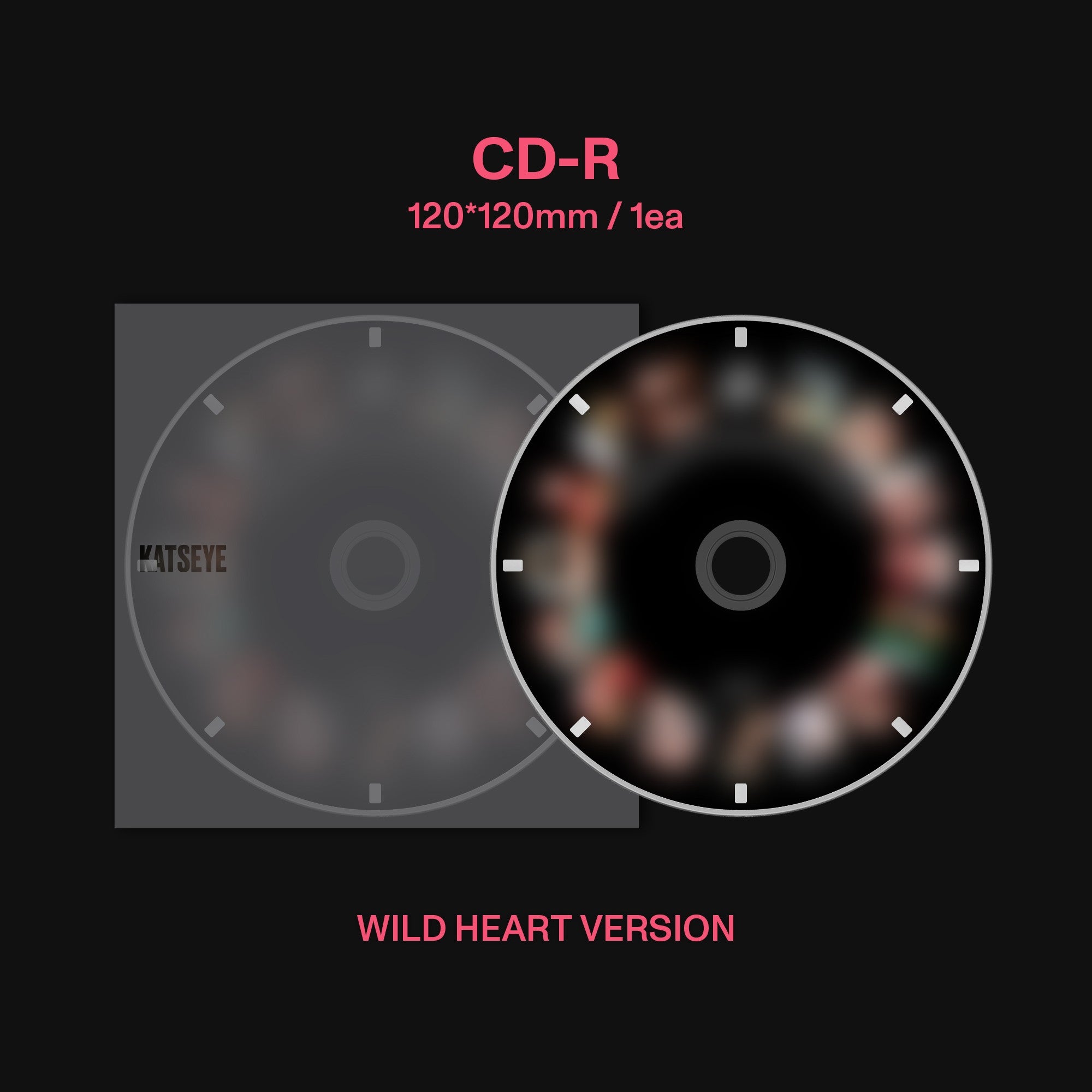 KATSEYE WILD - Wild heart ver. - CD CD 450646