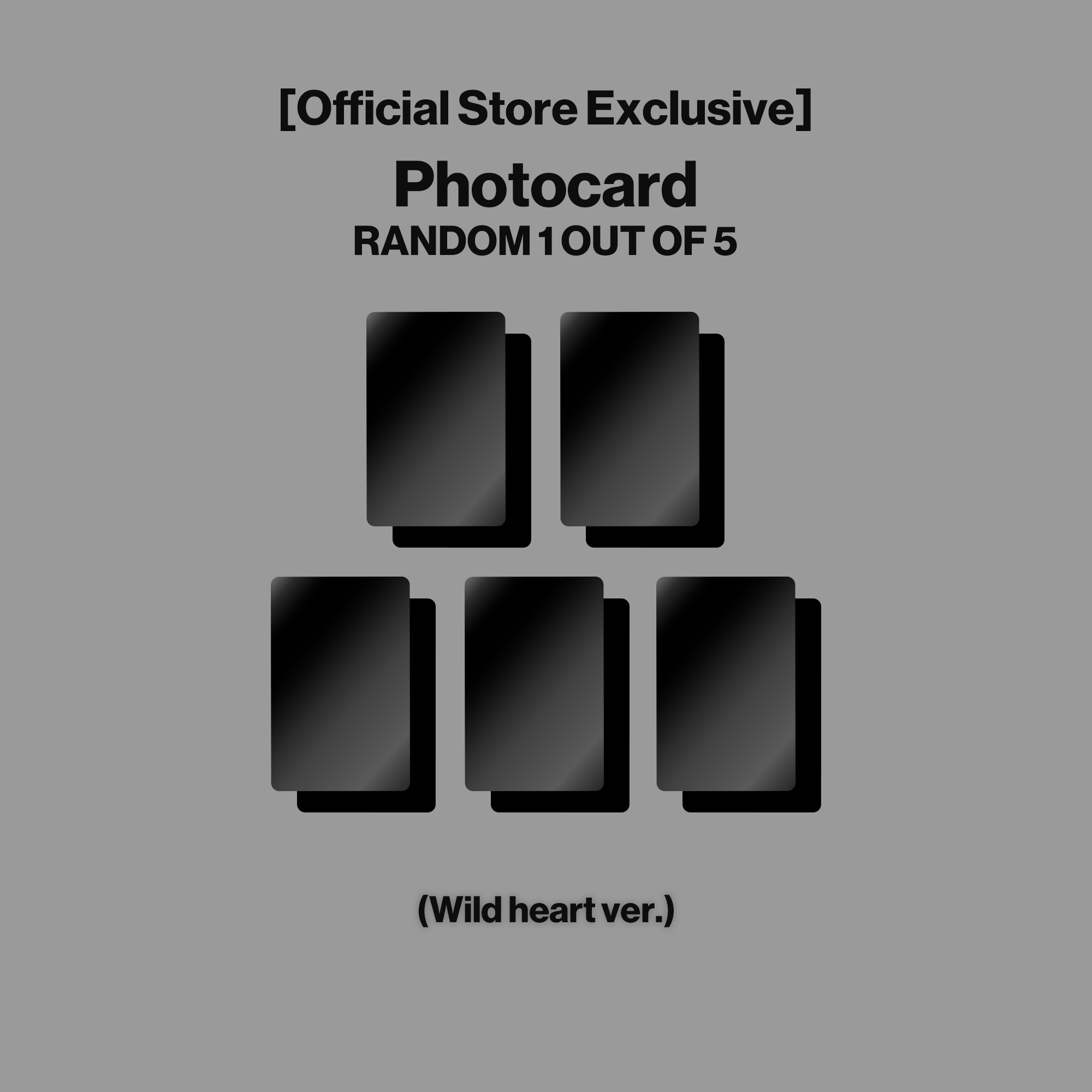 KATSEYE WILD - Wild heart ver. - Official Store Exclusive CD Official Store Exclusive CD 441263