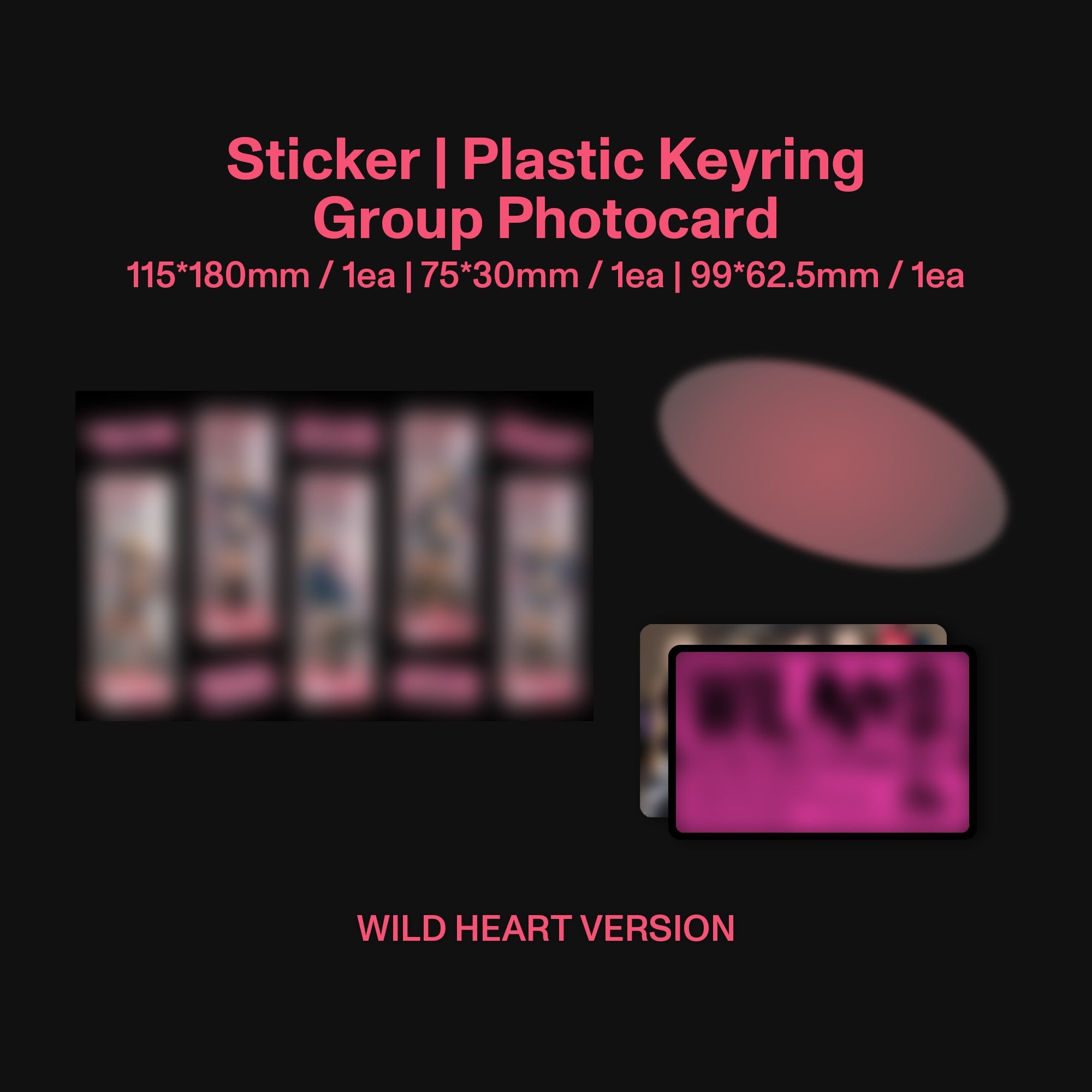 KATSEYE WILD - Wild heart ver. - Official Store Exclusive CD Official Store Exclusive CD 450688