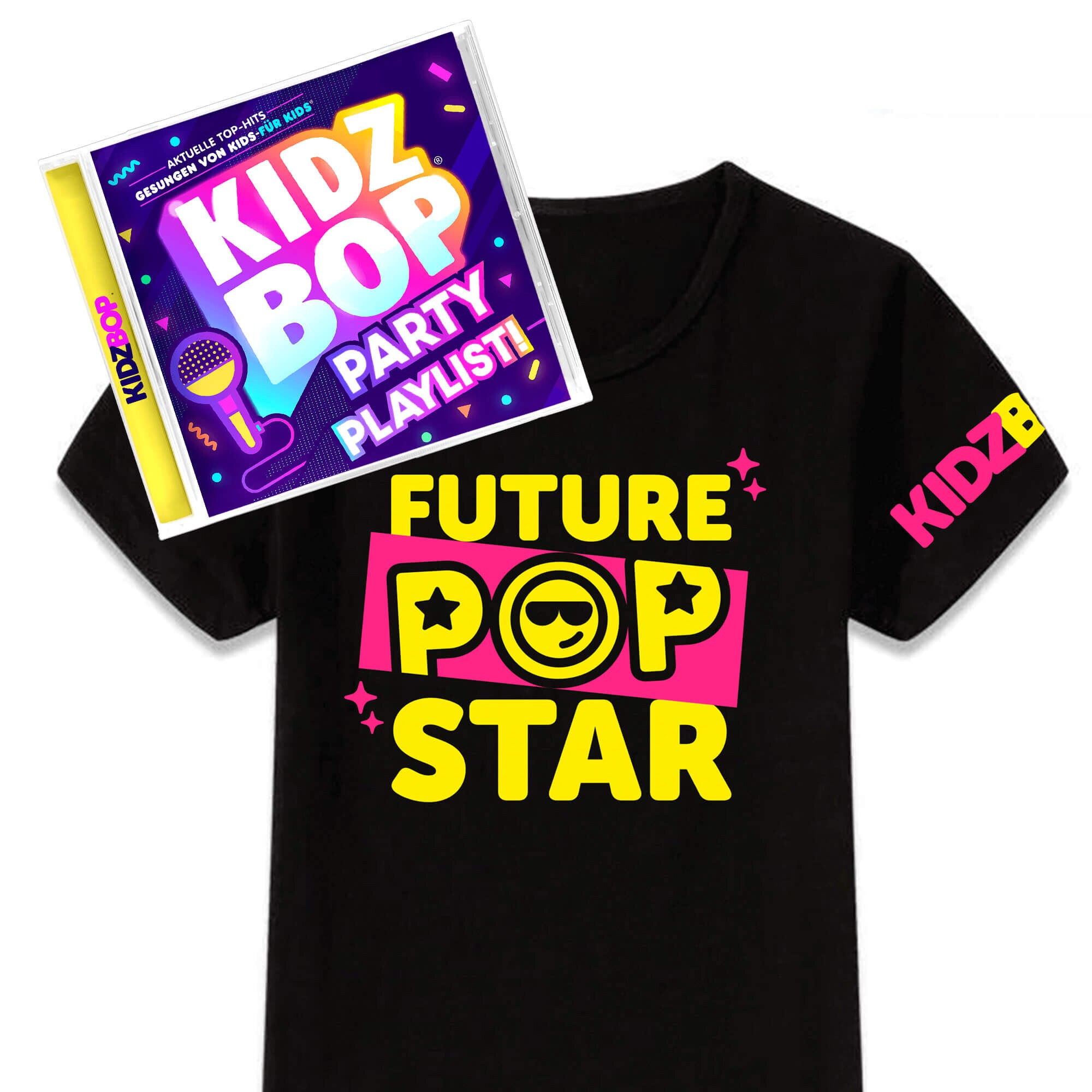 KIDZ BOP Kids KIDZ BOP Party Playlist (Tolles Bundle: CD + T-Shirt) CD Bundle 126632