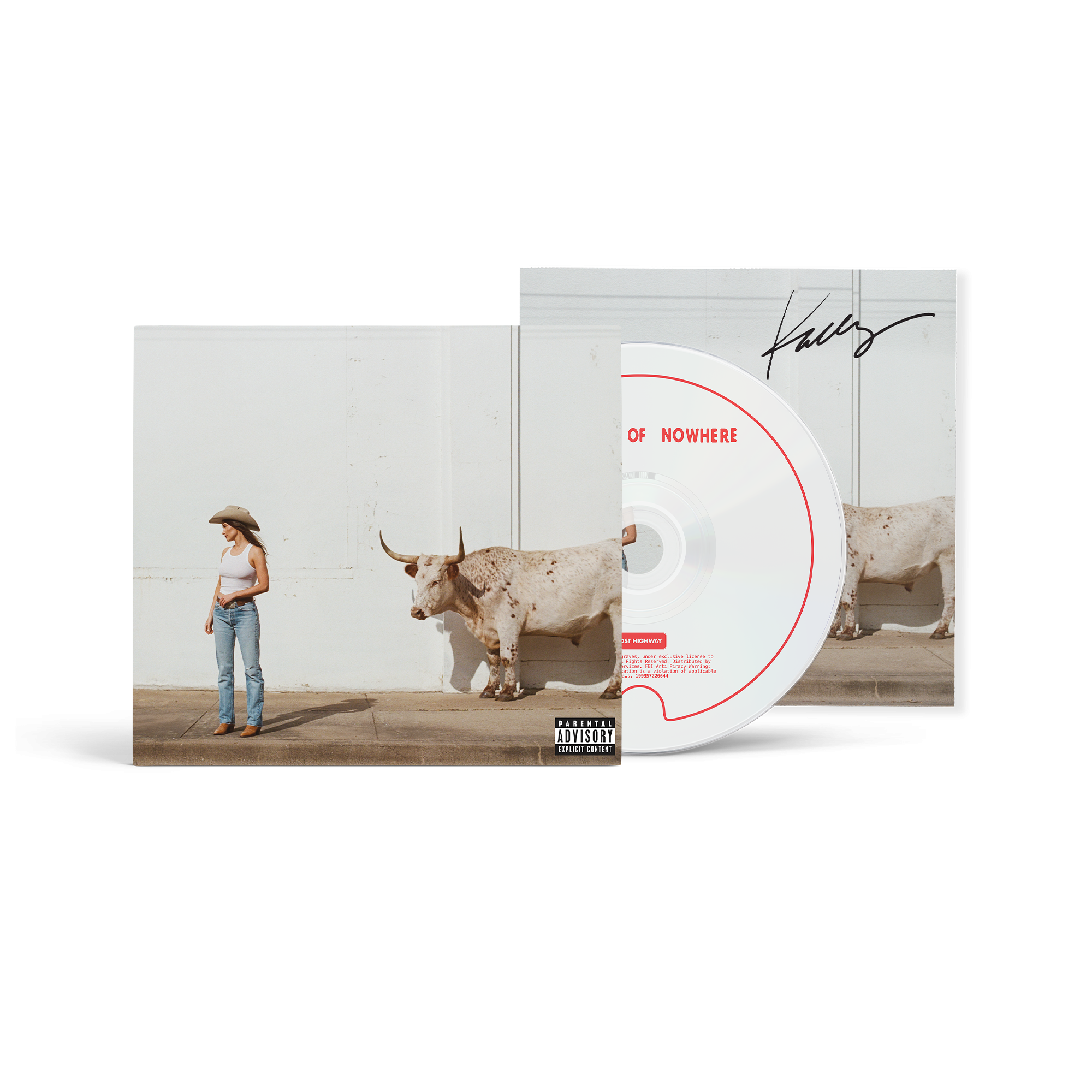 Kacey Musgraves Middle of Nowhere CD + Signed Art Card 438139