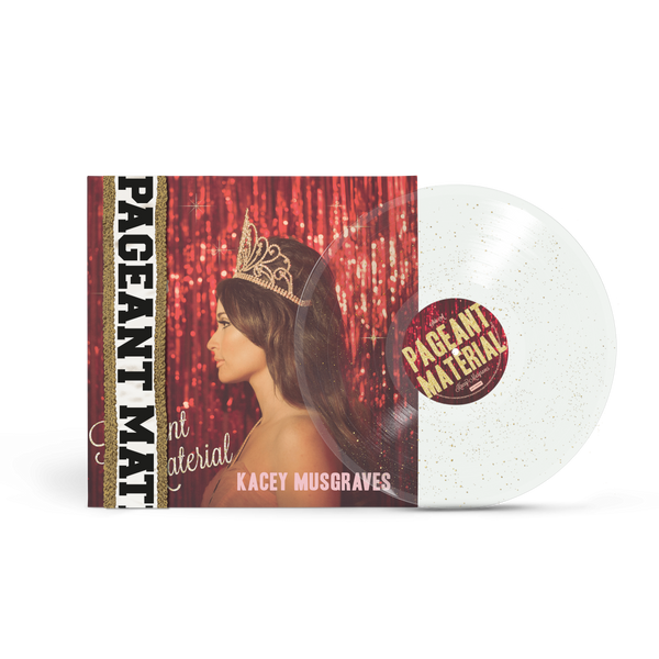 Kacey Musgraves - Pageant Material  (10th Anniversary Gold Glitter Vinyl)