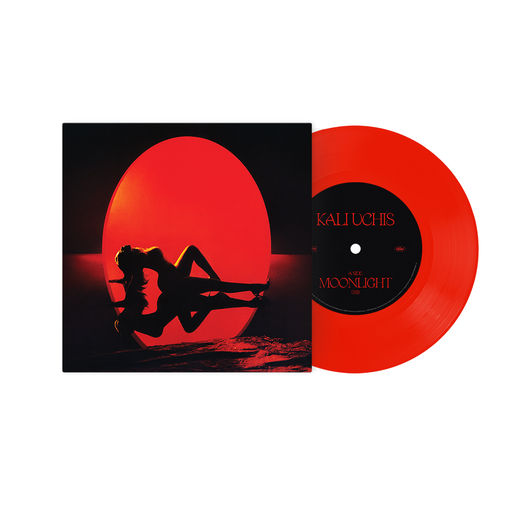 Kali Uchis Moonlight  Translucent Ruby 7" 426148