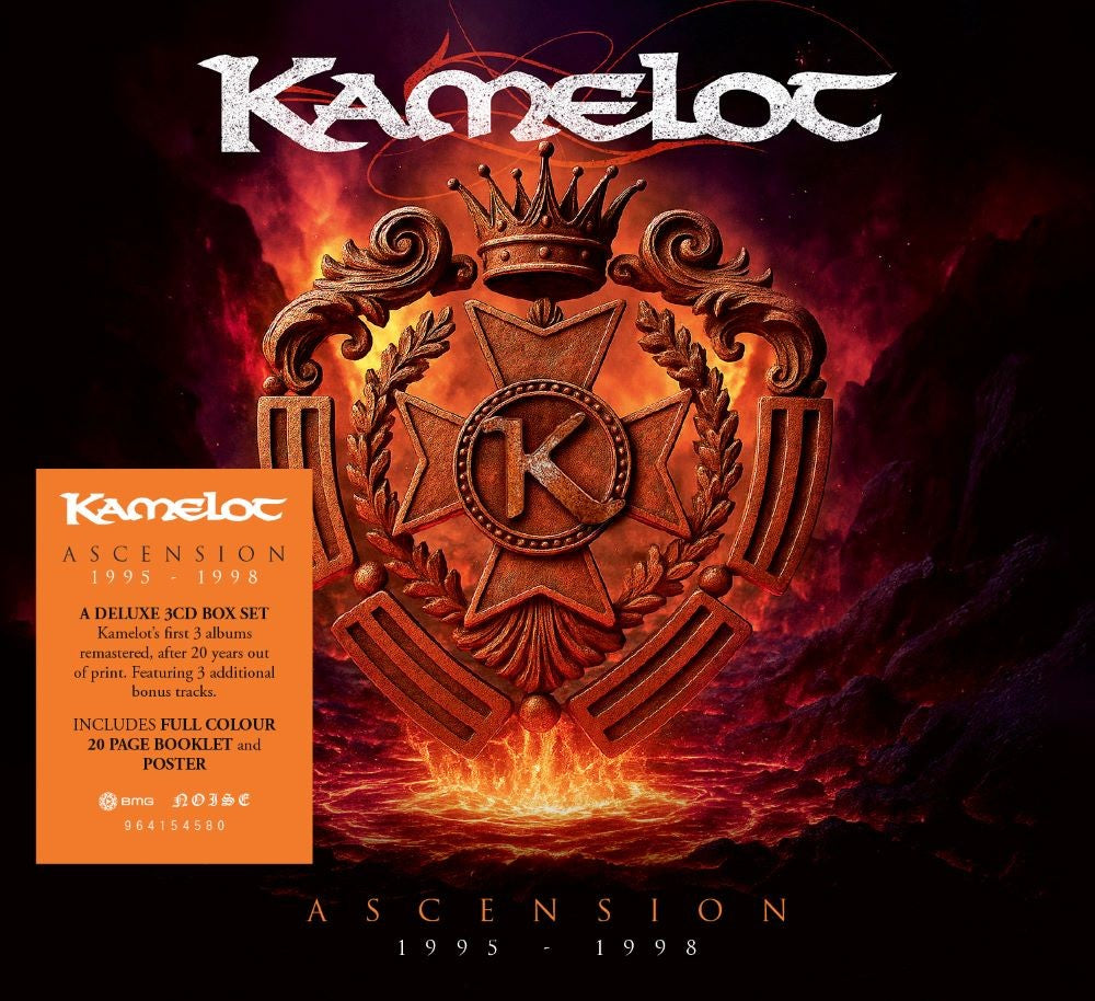 Kamelot Ascension (1995 - 1998) 3CD Deluxe Boxset 416704