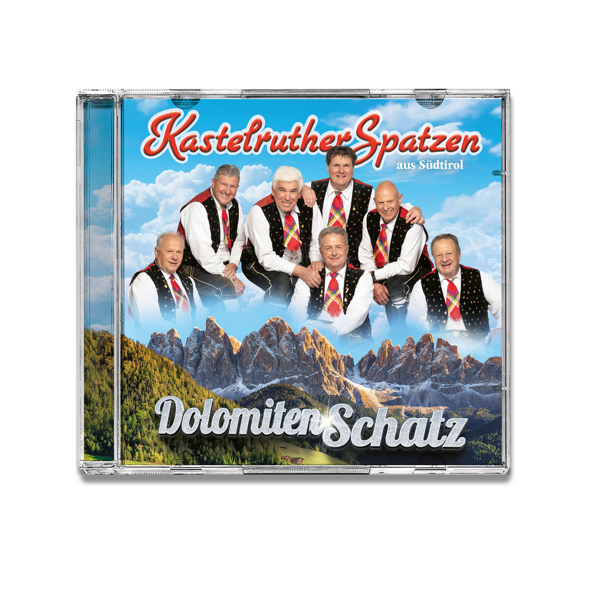 Kastelruther Spatzen Dolomiten Schatz CD + Zaubertasse 418514