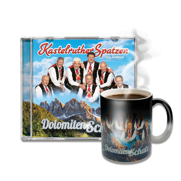 Kastelruther Spatzen - Dolomiten Schatz (CD + Zaubertasse)