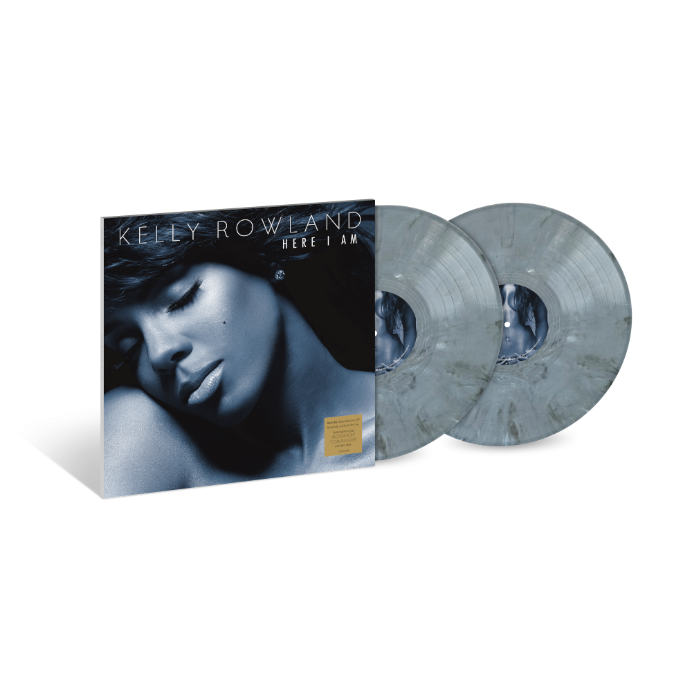 Kelly Rowland Here I Am 15th Anniversary Exclusive Glacier Gray Vinyl 2LP 450576